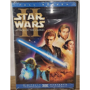 Star Wars Episode 2-Attack of the Clones (DVD, 2002) New Factory Sealed
